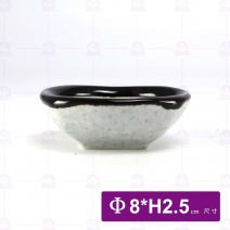 【日本】3吋日式浪紋陶瓷碟