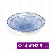 千絲萬縷-5.5吋荷口碟