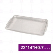 懷舊長型鐵盤 小
