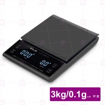 【Dr.AV】秤重/計時智能雙顯咖啡秤 3kg/0.1g