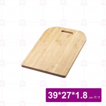 【菊川本味】竹砧板(薄)-小39x27x1.8cm