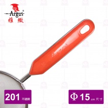 【雅緻Argus】#201 紅柄濾網 5吋 細孔Φ15cm