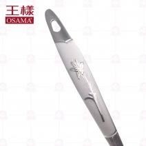 王樣 J-493 百合中湯杓 杓口徑7cm 柄長21cm