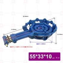 【輝力牌】H30B低壓銑鐵三管爐 下單注意天燃桶裝