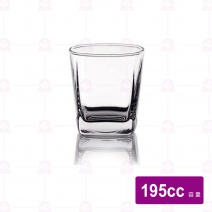 【Ocean】方型洛克杯 195cc (6入/盒)