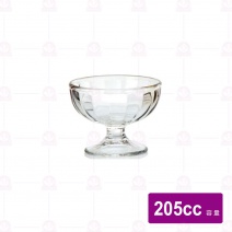 【Ocean】直紋冰淇淋杯 205cc(6入/盒)