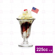 【Ocean】直紋聖代杯 225cc  (6入/盒)