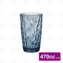 【Bormioli Rocco】鑽石飲料杯-藍 470cc (6入/盒)