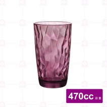 【Bormioli Rocco】鑽石飲料杯-紫   470cc (6入/盒)