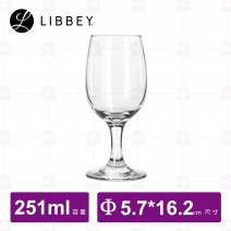 【Libbey】L3765 紅酒杯 251cc (24入/盒)