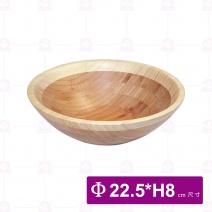 【菊川本味】竹沙拉碗(雙色)22.5xH8cm