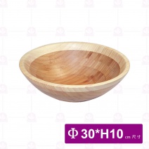 【菊川本味】竹沙拉碗(雙色)30xH10cm