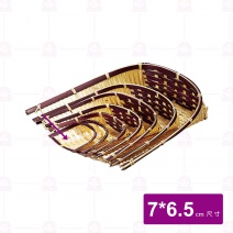 【菊川本味】竹編畚箕(咖啡邊)7x6.5cm