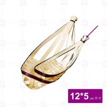 【菊川本味】魚形盛器(咖啡邊)12x5cm