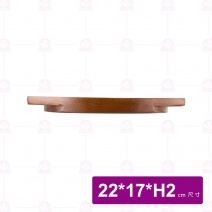 石頭碗木製底盤  18cm