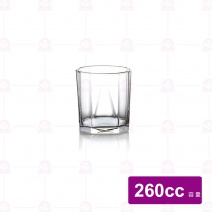 【Ocean】金字塔威士忌杯 260cc  (6入/盒)