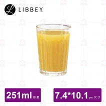 【Libbey】L15640 果汁杯 251cc (12入/盒)