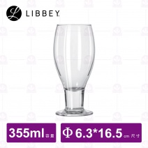 【Libbey】L3813 含底座玻璃杯 355cc (12入/盒)
