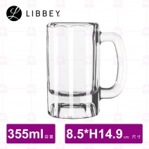 【Libbey】L5016有把手啤酒杯  (12入/盒)