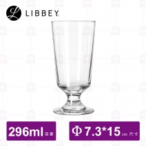 【Libbey】L3737 有腳高圓酒杯 296cc (12入/盒)