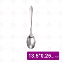 6514 歐式茶匙  IMP 13.5x0.25cm(12入/盒)