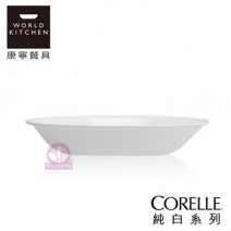 【美國康寧 CORELLE】413NLP純白深盤  17x2.8cm
