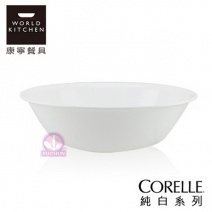 【美國康寧 CORELLE】464NLP純白湯碗 2000cc
