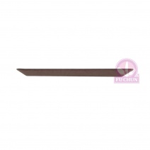 咖啡色玫瑰皮小費盤  20.5*12*H1.5cm