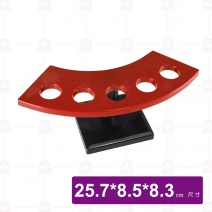 【LihTay】五孔手捲架 雙