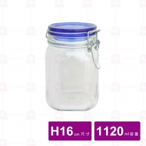 【Bormioli Rocco】藍蓋密封罐 1120ml / H16cm