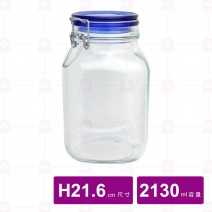 【Bormioli Rocco】藍蓋密封罐  2130ml / H21.6