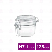 【Bormioli Rocco】密封罐 125ml / H7.1cm