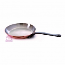 銅平底鍋-鑄鐵手把 26*H3.5cm 法國MAUVIEL