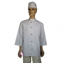 [訂製品] 中山單排廚師服(餐飲服裝)
