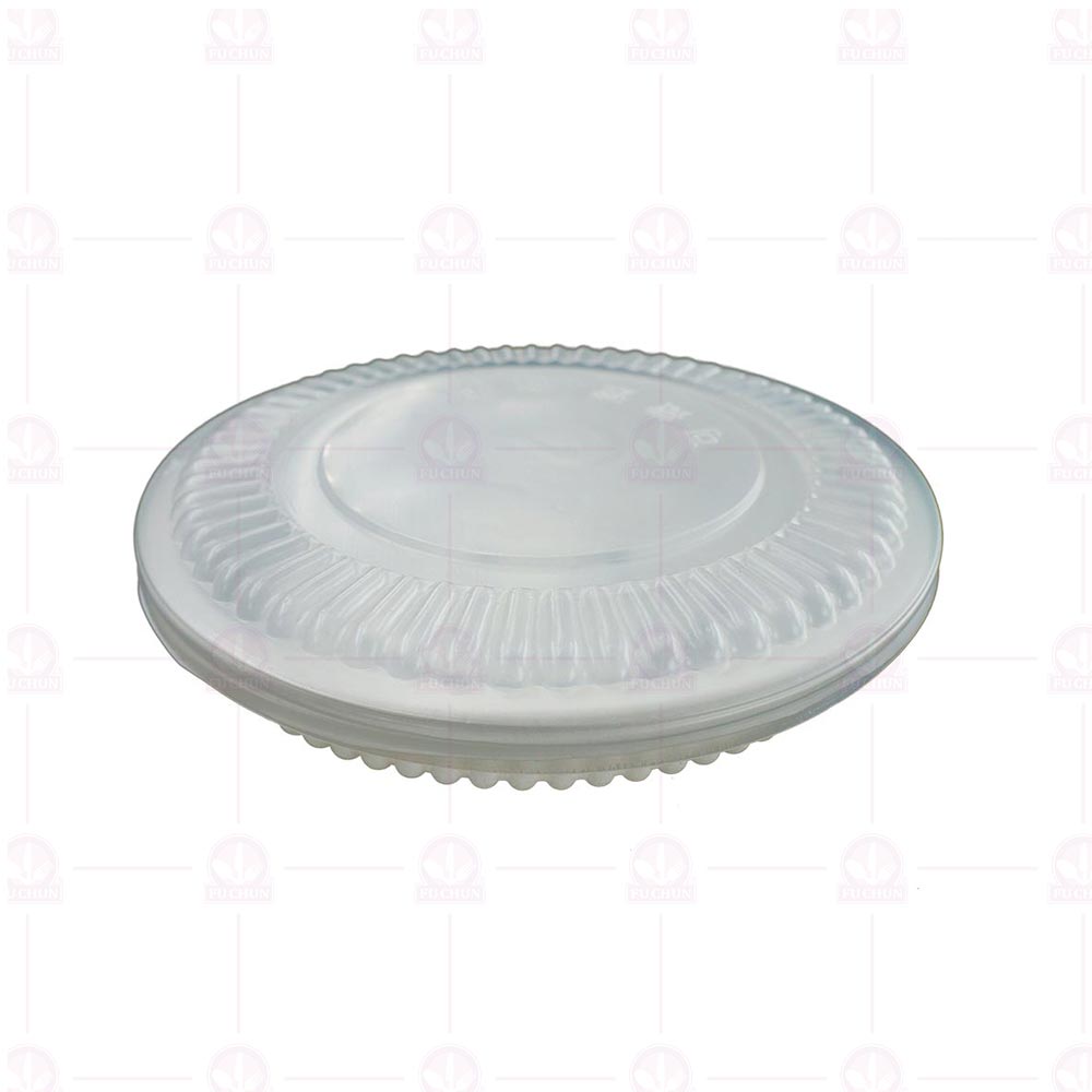 0101AC白色淺圓年菜盒(底+蓋100入/箱)Φ24.5xH6cm