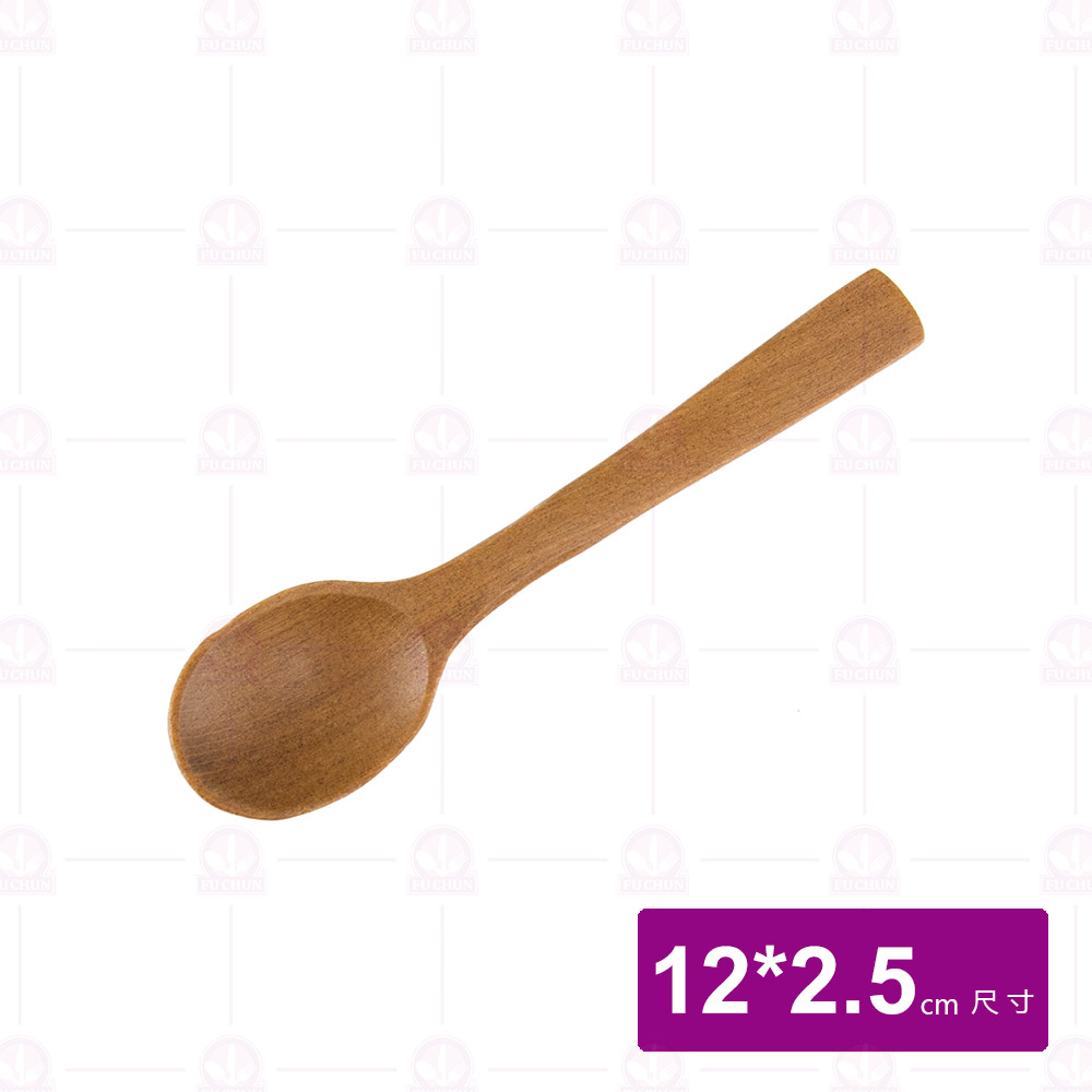 K3167 原木小餐匙12x2.5cm
