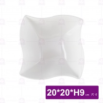 MA17 旋型碗   白