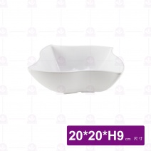 MA17 旋型碗   白
