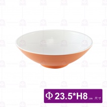 M3078A  拉麵碗  橘