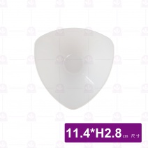 MA104 三角深盤 白