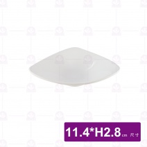 MA104 三角深盤 白