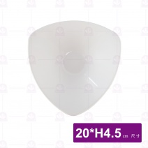 MA108 三角深盤 白