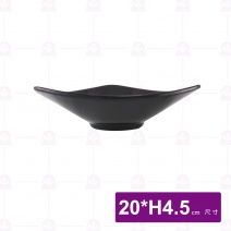 MA108 三角深盤 黑