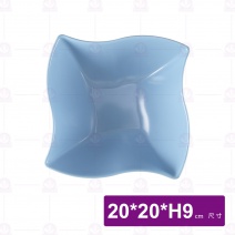 MA17 旋型碗  水藍