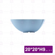 MA17 旋型碗  水藍