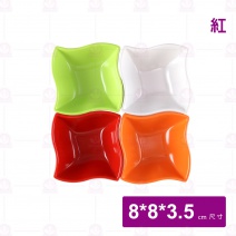 MA14旋型碗 紅8.x8x3.5cm