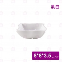 MA14旋型碗 乳白  8.x8x3.5cm