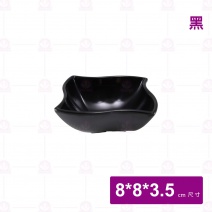 MA14旋型碗黑 8.x8x3.5cm