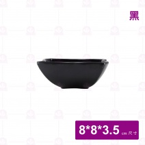 MA14旋型碗黑 8.x8x3.5cm