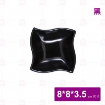 MA14旋型碗黑 8.x8x3.5cm